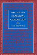 Cover of The Spirit of Classical Canon Law