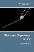 Cover of Electronic Signatures in Law