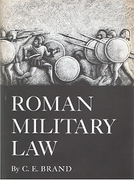 Cover of Roman Military Law