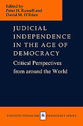 Cover of Judicial Independence in the Age of Democracy