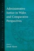 Cover of Administrative Justice in Wales and Comparative Perspectives