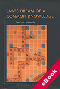 Cover of Law's Dream of a Common Knowledge (eBook)