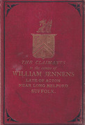 Cover of The Great Jennens Case: Being an Epitome of the History of The Jennens Family