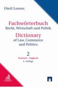 Cover of Dictionary of Legal, Commercial and Political Terms Volume II: German - English