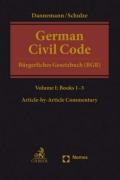 Cover of German Civil Code: Article-by-Article Commentary Volume I