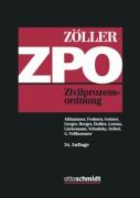 Cover of Z&#246;ller: Zivilprozessordnung