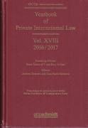 Cover of Yearbook of Private International Law
