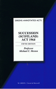 Cover of Succession (Scotland) Act, 1964