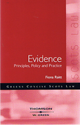 Cover of Evidence: Principles, Policy and Practice 