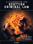 Cover of A Casebook on Scottish Criminal Law