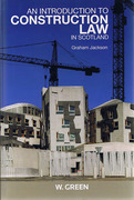 Cover of An Introduction to Construction Law in Scotland