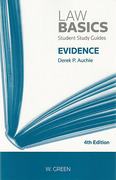 Cover of Law Basics: Evidence