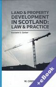 Cover of Land and Property Development in Scotland (Book & eBook Pack)