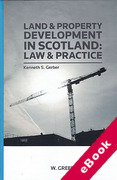 Cover of Land and Property Development in Scotland (eBook)
