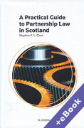 Cover of A Practical Guide to Partnership Law in Scotland (Book & eBook Pack)