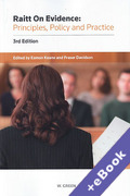 Cover of Raitt On Evidence: Principles, Policy and Practice (Book & eBook Pack)