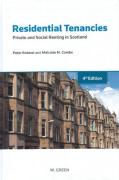 Cover of Residential Tenancies: Private and Social Renting in Scotland