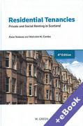 Cover of Residential Tenancies: Private and Social Renting in Scotland (Book & eBook Pack)