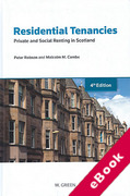 Cover of Residential Tenancies: Private and Social Renting in Scotland (eBook)