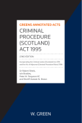 Cover of Criminal Procedure [Scotland] Act 1995