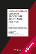 Cover of Criminal Procedure [Scotland] Act 1995 (eBook)