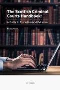 Cover of Scottish Criminal Courts Handbook: A Guide to Procedure and Evidence