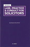 Cover of Law, Practice & Conduct for Solicitors