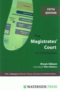 Cover of The Magistrates Court: An Introduction