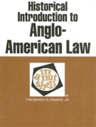 Cover of Kempin's Historical Introduction to Anglo-American Law in a Nutshell