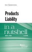 Cover of Owen's Products Liability in a Nutshell