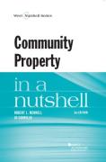 Cover of Mennell and Carrillo's Community Property in a Nutshell