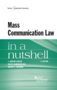 Cover of Mass Communication Law in a Nutshell
