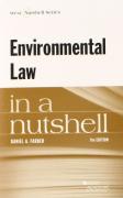 Cover of Farber's Environmental Law in a Nutshell