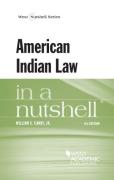 Cover of American Indian Law in a Nutshell