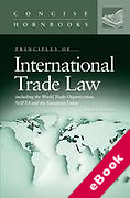 Cover of International Trade Law (eBook)