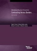 Cover of International Business Transactions: Contracting Across Borders