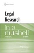 Cover of Legal Research in a Nutshell