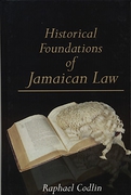 Cover of Historical Foundations of Jamaican Law
