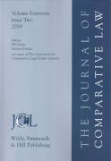 Cover of The Journal of Comparative Law: Volumes 1 to 15 Past Issues