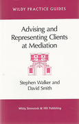 Cover of Advising and Representing Clients at Mediation