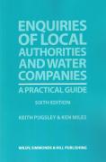 Cover of Enquiries of Local Authorities and Water Companies: A Practical Guide