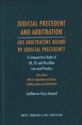 Cover of Judicial Precedent and Arbitration: Are Arbitrators Bound by Judicial Precedent?
