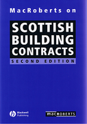 Cover of MacRoberts on Scottish Building Contracts