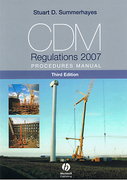 Cover of CDM Regulations Procedures Manual