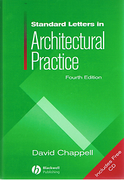 Cover of Standard Letters in Architectural Practice