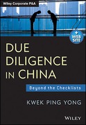 Cover of Due Dilligence in China