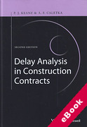 Cover of Delay Analysis in Construction Contracts (eBook)