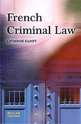 Cover of French Criminal Law