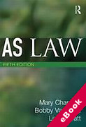 Cover of AS Law (eBook)