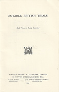 Cover of Trial of Harold Greenwood